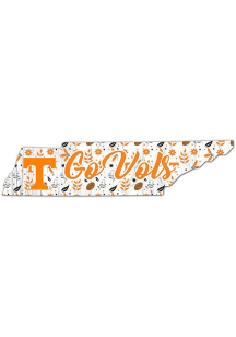 Tennessee Volunteers 24 Inch Floral State Wall Art