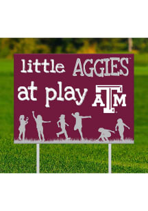 Texas A&amp;M Aggies Little Fans at Play Yard Sign