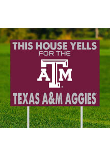 Texas A&amp;M Aggies This House Cheers For Yard Sign