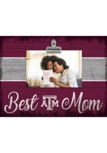 Texas A&amp;M Aggies Best Mom Clip Picture Frame