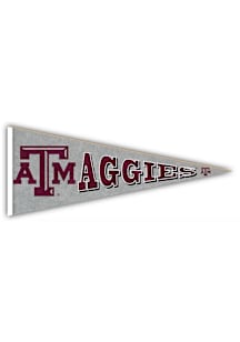 Texas A&M Aggies Wood Pennant Sign - Maroon
