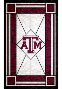 Texas A&amp;M Aggies Stained Glass Sign