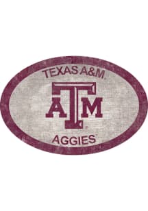 Texas A&amp;M Aggies 46 Inch Oval Team Sign