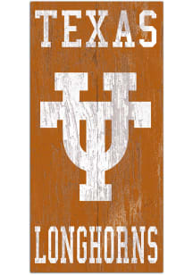Texas Longhorns Heritage Logo 6x12 Sign