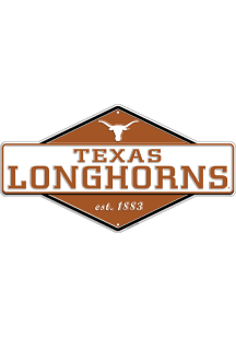 Texas Longhorns Diamond Panel Sign