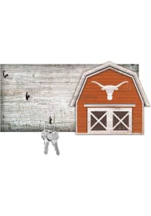 Texas Longhorns Team Barn Key Holder Sign