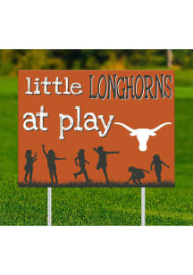Texas Longhorns Little Fans at Play Yard Sign