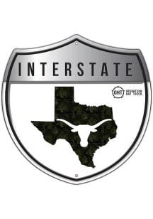 Texas Longhorns 12in OHT Camo Interstate Sign