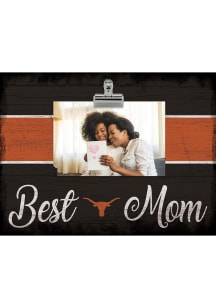 Texas Longhorns Best Mom Clip Picture Frame