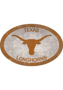 Texas Longhorns 46 Inch Oval Team Sign