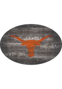 Texas Longhorns 46 Inch Distressed Wood Sign