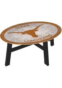 Texas Longhorns Team Color Logo Burnt Orange Coffee Table