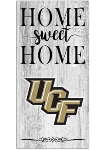 UCF Knights Home Sweet Home Whitewashed Sign