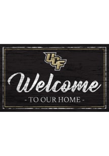 UCF Knights Welcome to our Home 6x12 Sign