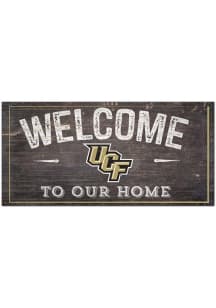 UCF Knights Welcome Distressed Sign
