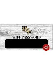 UCF Knights Wifi Password 6x12 Sign - Green