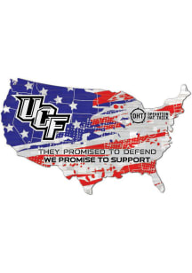 UCF Knights OHT USA Shape Cutout Sign