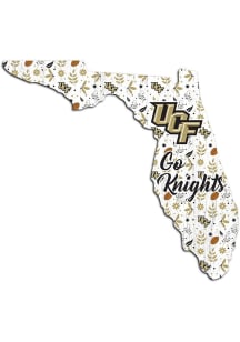 UCF Knights Floral State Sign