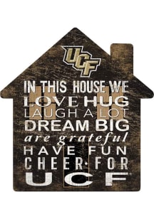 UCF Knights 12 inch House Sign