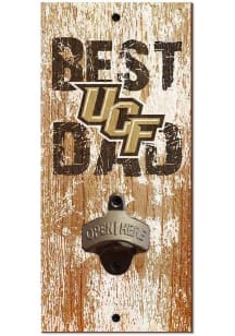 UCF Knights Best Dad Bottle Opener Sign