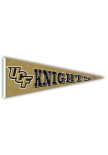 UCF Knights Wood Pennant Sign