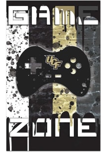 UCF Knights Grunge Game Zone Sign