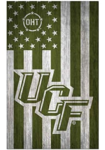 UCF Knights 11x19 OHT Military Flag Sign