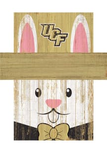 UCF Knights Easter Bunny Head Sign