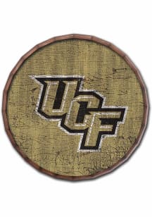 UCF Knights Cracked Color 24 Inch Barrel Top Sign