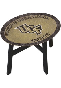 UCF Knights Distressed Side Green End Table