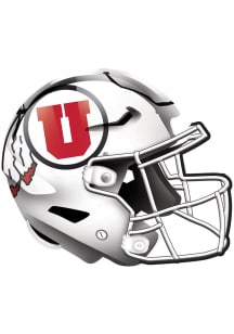Utah Utes 12in Authentic Helmet Sign
