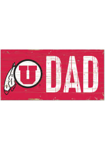 Utah Utes DAD Sign