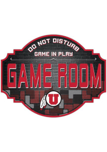 Utah Utes 12 Inch Game Room Tavern Sign