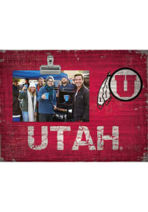 Utah Utes Team Clip Picture Frame