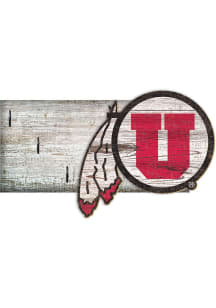 Utah Utes Key Holder Sign