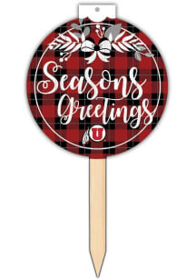 Utah Utes Seasons Greetings Sign