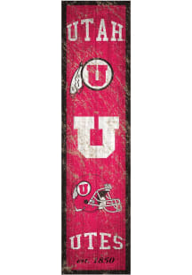 Utah Utes Heritage Banner 6x24 Sign