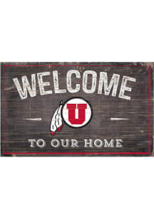 Utah Utes Welcome to our Home Sign