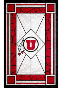 Utah Utes Stained Glass Sign