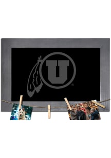 Utah Utes Blank Chalkboard Picture Frame