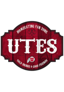 Utah Utes 24 Inch Homegating Tavern Sign