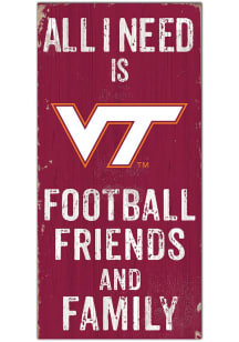 Virginia Tech Hokies Football Friends and Family Sign