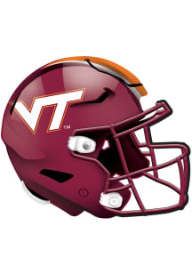 Virginia Tech Hokies 12in Authentic Helmet Sign