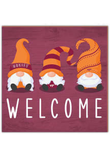 Virginia Tech Hokies Welcome Gnomes Sign