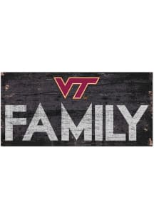 Virginia Tech Hokies Family 6x12 Sign