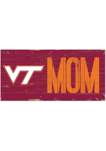 Virginia Tech Hokies MOM Sign