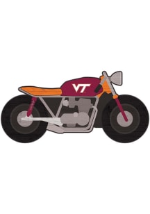 Virginia Tech Hokies Motorcycle Cutout Sign