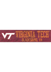 Virginia Tech Hokies 6x24 Sign