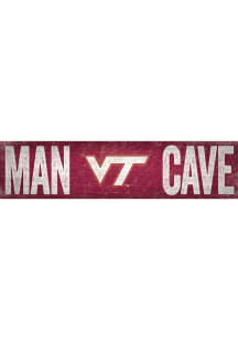 Virginia Tech Hokies Man Cave 6x24 Sign