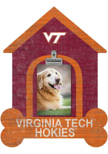 Virginia Tech Hokies Dog Bone House Clip Picture Frame